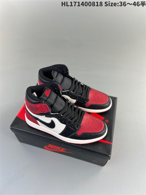 women air jordan 1 shoes H 2023-10-26-427